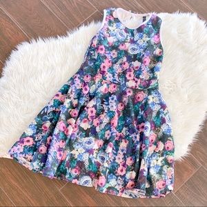 OBSESSIVE LOVE FLORAL DRESS SZ L (12)